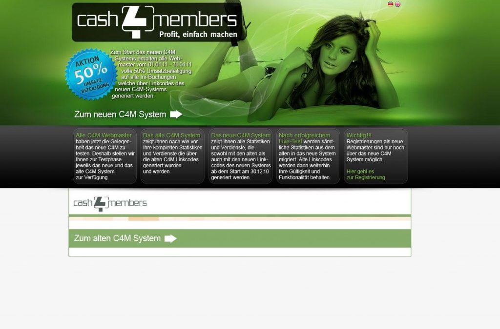 Cash4Members neue Features und neues Layout